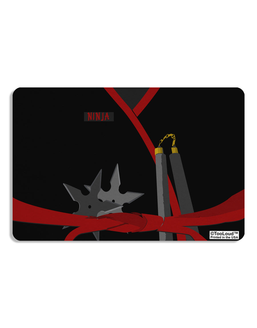 Ninja Red AOP Placemat All Over Print Set of 4 Placemats-Placemat-TooLoud-White-Davson Sales