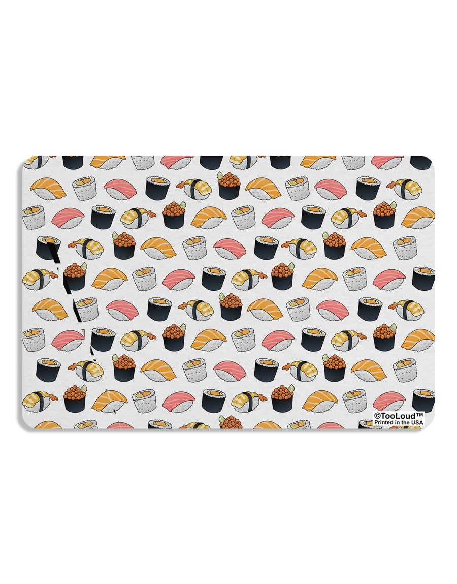 Cute Sushi AOP Placemat All Over Print Set of 4 Placemats-Placemat-TooLoud-White-Davson Sales