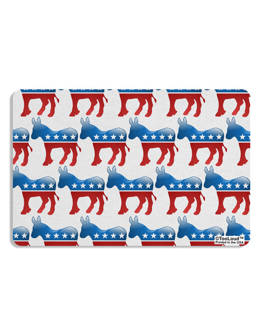 Democratic Symbol All Over Placemat All Over Print Set of 4 Placemats-Placemat-TooLoud-White-Davson Sales