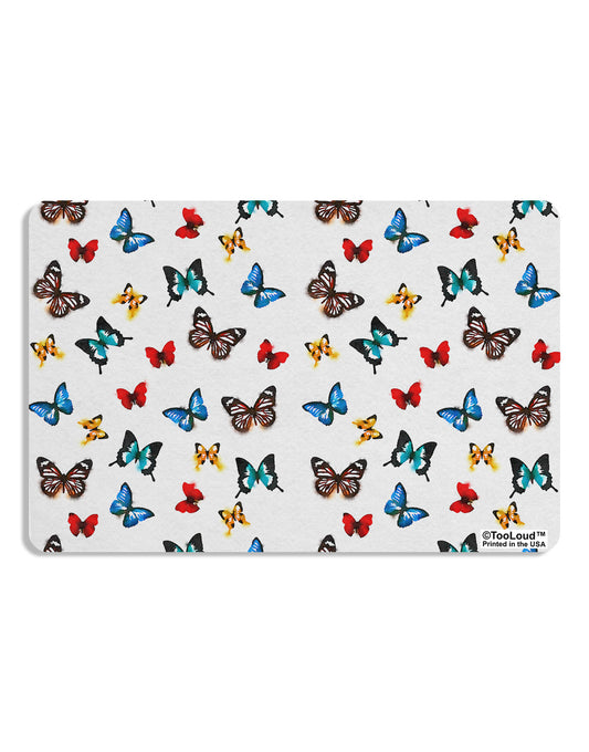 Watercolor Butterflies AOP Placemat All Over Print Set of 4 Placemats-Placemat-TooLoud-White-Davson Sales