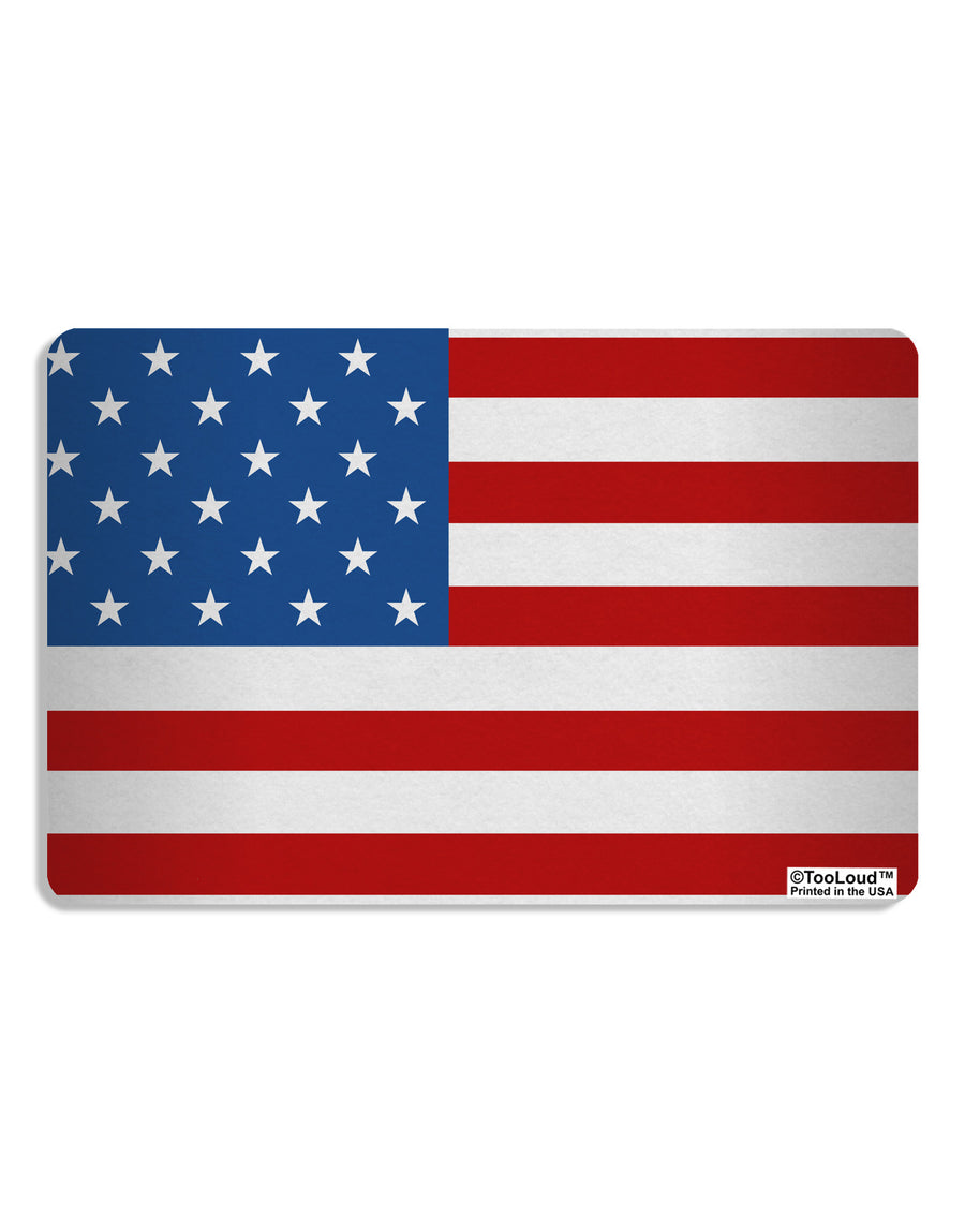 USA Flag AOP Placemat All Over Print Set of 4 Placemats-Placemat-TooLoud-White-Davson Sales