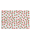 Strawberries Everywhere Placemat by TooLoud Set of 4 Placemats-Placemat-TooLoud-White-Davson Sales