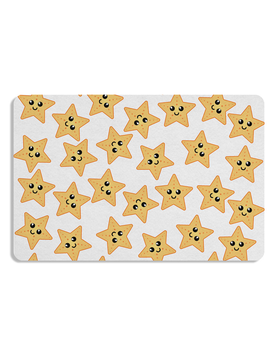 Cute Starfish All Over Placemat by TooLoud Set of 4 Placemats-Placemat-TooLoud-White-Davson Sales