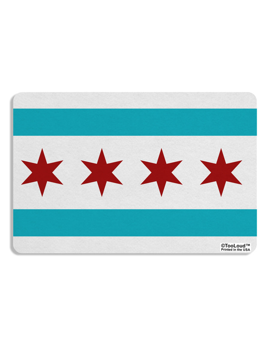 Chicago Flag AOP Placemat All Over Print Set of 4 Placemats-Placemat-TooLoud-White-Davson Sales