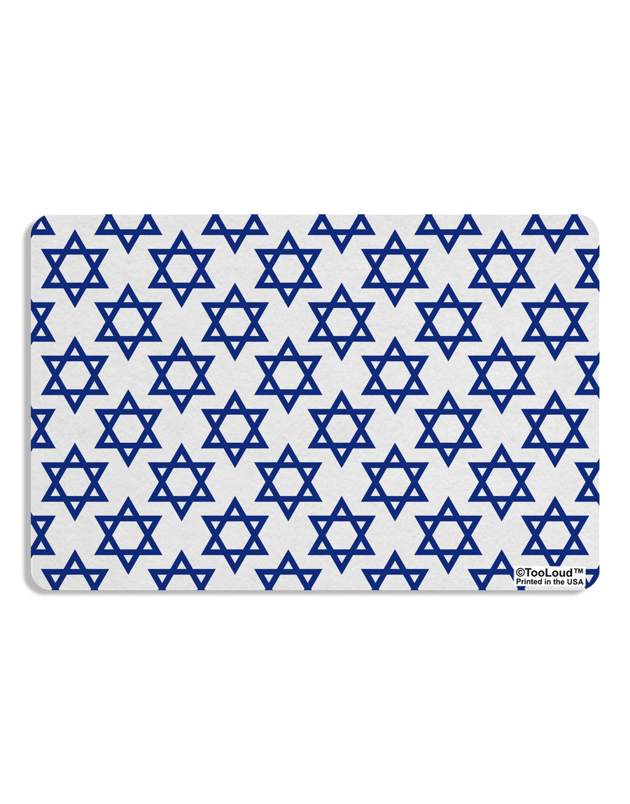 Stars of David Jewish Placemat All Over Print by TooLoud Set of 4 Placemats-Placemat-TooLoud-White-Davson Sales