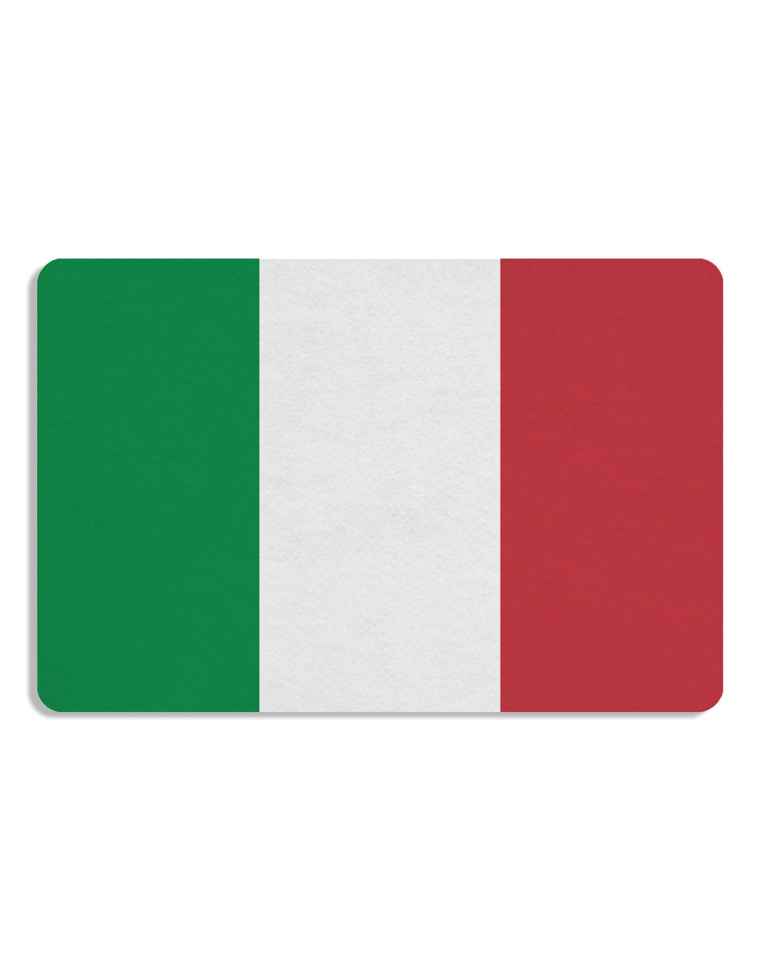 Italian Flag All Over Placemat All Over Print Set of 4 Placemats-Placemat-TooLoud-White-Davson Sales