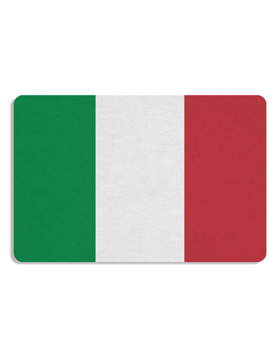 Italian Flag All Over Placemat All Over Print Set of 4 Placemats-Placemat-TooLoud-White-Davson Sales