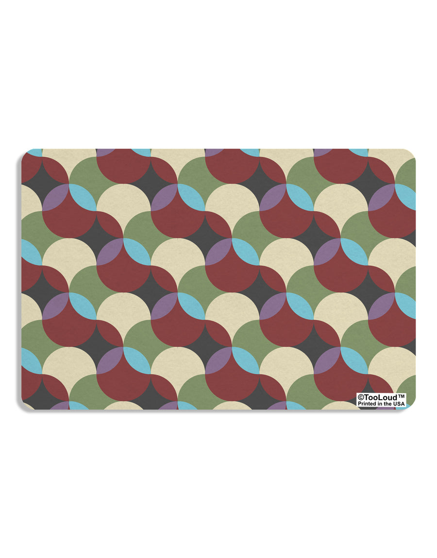 Geometric Abstract AOP Placemat All Over Print by TooLoud Set of 4 Placemats-Placemat-TooLoud-White-Davson Sales