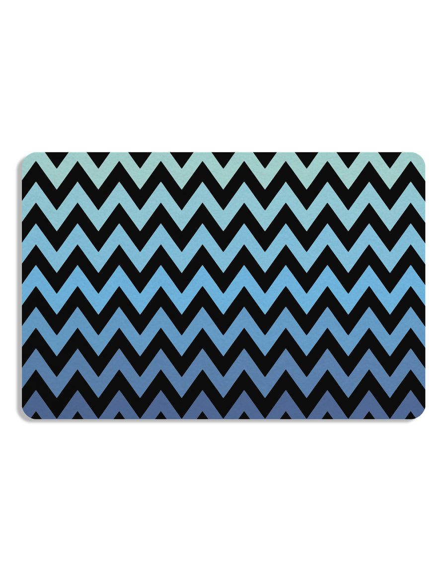 Cool Ocean Zig Zags Placemat All Over Print Set of 4 Placemats-Placemat-TooLoud-White-Davson Sales