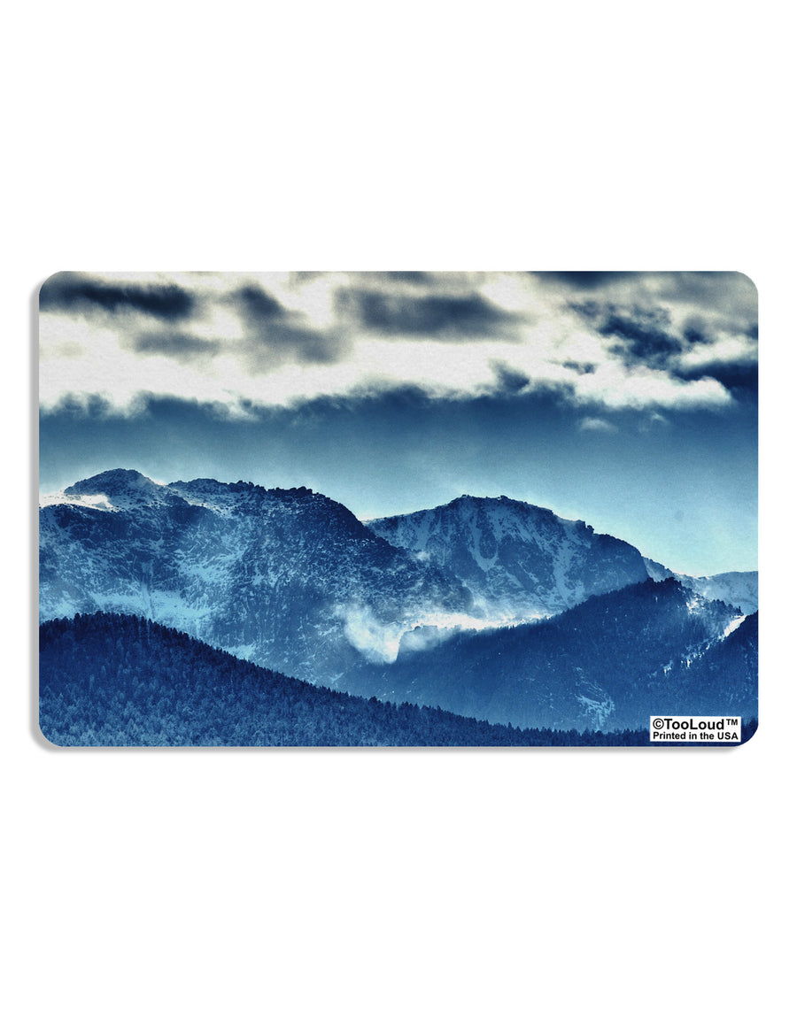 Mountain Landsscape All-Over Placemat All Over Print Set of 4 Placemats-Placemat-TooLoud-White-Davson Sales