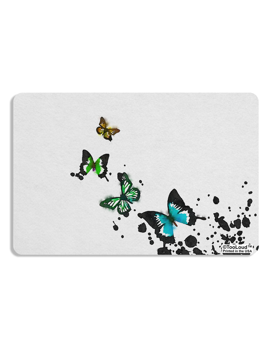 Splatter Butterflies AOP Placemat All Over Print Set of 4 Placemats-Placemat-TooLoud-White-Davson Sales