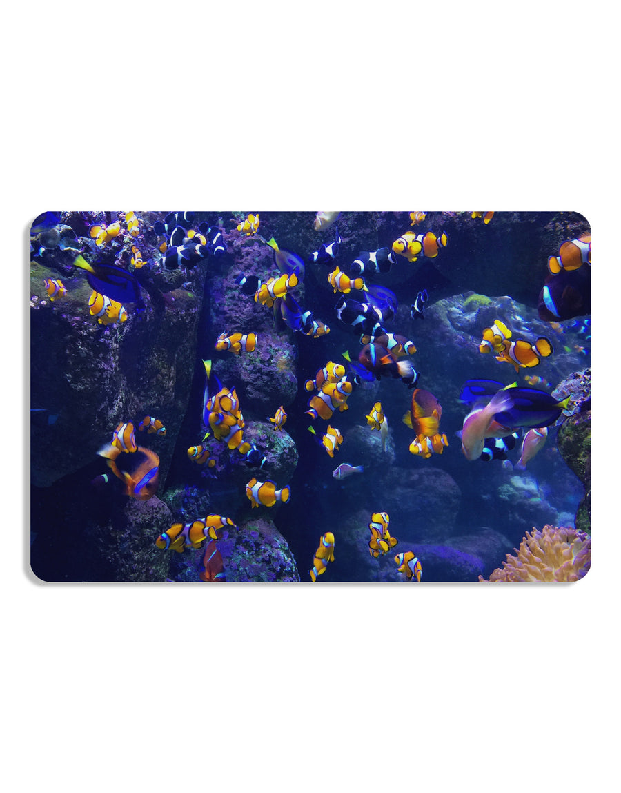 Underwater Ocean View Clownfish Placemat All Over Print Set of 4 Placemats-Placemat-TooLoud-White-Davson Sales