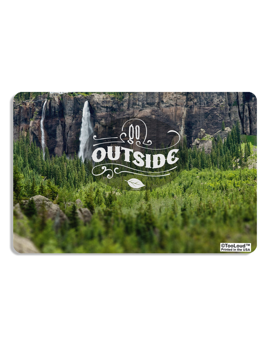 Beautiful Cliffs - Go Outside AOP Placemat All Over Print by TooLoud Set of 4 Placemats-Placemat-TooLoud-White-Davson Sales