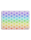 Chakra Flower of Life on White Placemat All Over Print Set of 4 Placemats-Placemat-TooLoud-White-Davson Sales