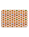 Lots Of Emojis AOP Placemat All Over Print Set of 4 Placemats-Placemat-TooLoud-White-Davson Sales