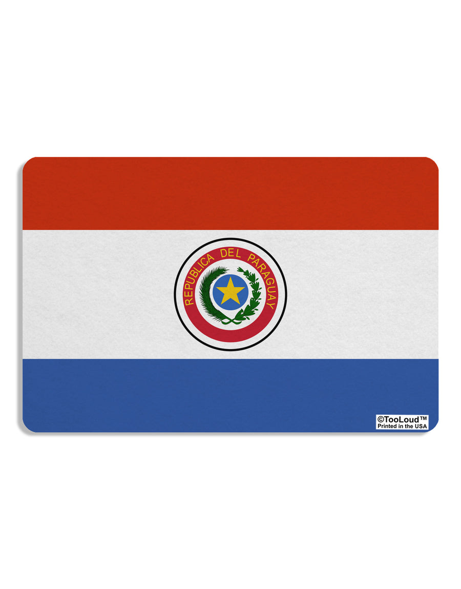 Paraguay Flag AOP Placemat All Over Print Set of 4 Placemats-Placemat-TooLoud-White-Davson Sales