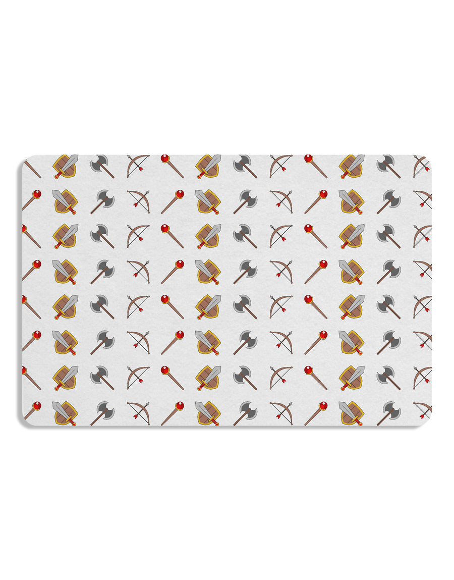 Fantasy Weapons Placemat by TooLoud Set of 4 Placemats-Placemat-TooLoud-White-Davson Sales