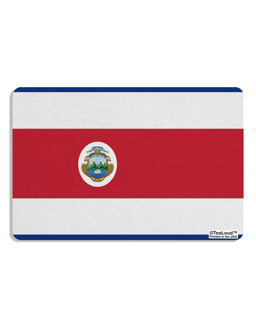 Costa Rica Flag AOP Placemat All Over Print Set of 4 Placemats-Placemat-TooLoud-White-Davson Sales