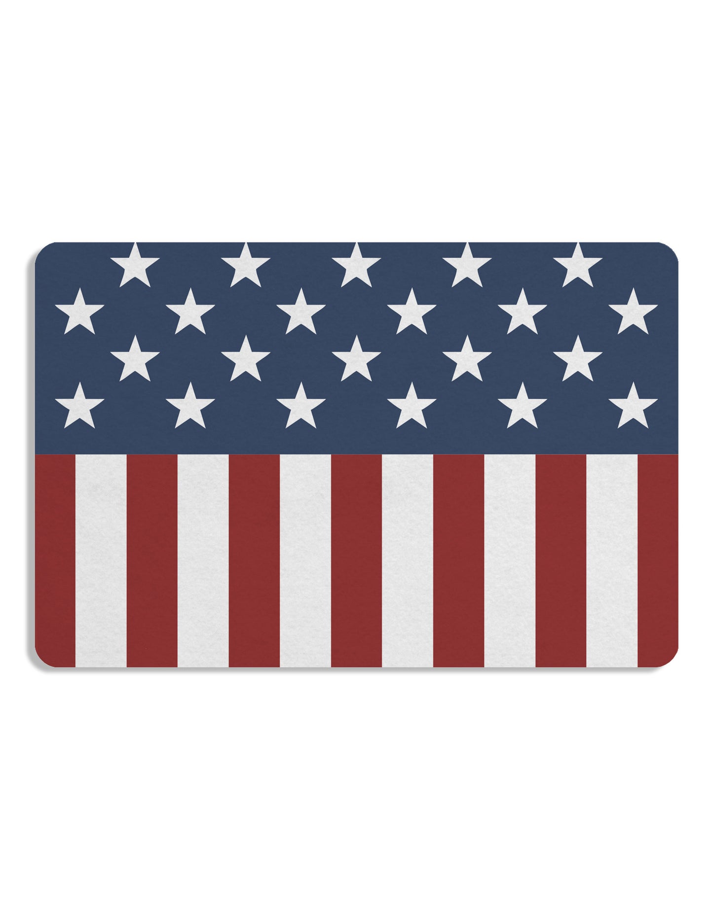 Stars and Stripes American Flag Placemat All Over Print Set of 4 Placemats-Placemat-TooLoud-White-Davson Sales