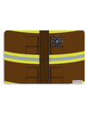 Firefighter Brown AOP Placemat All Over Print Set of 4 Placemats-Placemat-TooLoud-White-Davson Sales