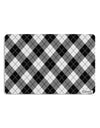 Black and White Argyle AOP Placemat All Over Print by TooLoud Set of 4 Placemats-Placemat-TooLoud-White-Davson Sales