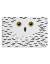 Snowy Owl Cute Animal Face Placemat All Over Print Set of 4 Placemats-Placemat-TooLoud-White-Davson Sales