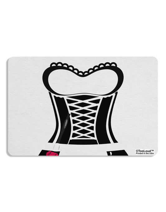 French Maid AOP Placemat All Over Print Set of 4 Placemats-Placemat-TooLoud-White-Davson Sales