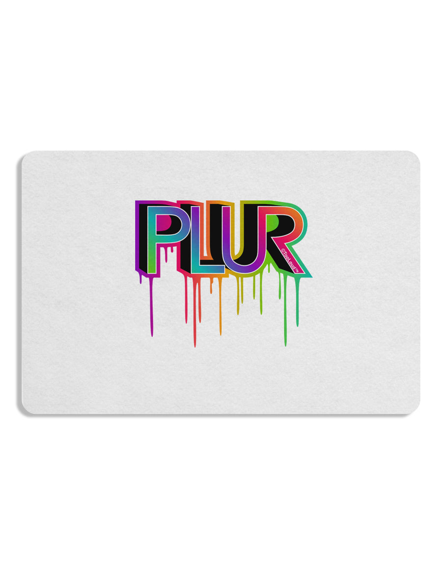 PLUR Paint Placemat Set of 4 Placemats-Placemat-TooLoud-White-Davson Sales