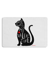 My Cat Is My Valentine Placemat by TooLoud Set of 4 Placemats-Placemat-TooLoud-White-Davson Sales