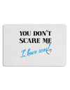 You Don't Scare Me - I Have Sons Placemat by TooLoud Set of 4 Placemats-Placemat-TooLoud-White-Davson Sales