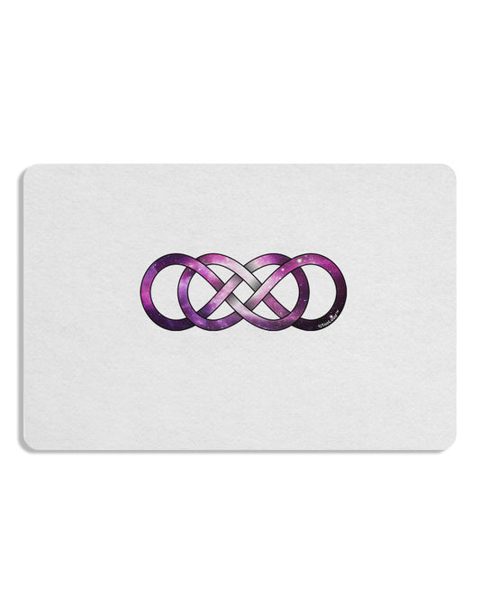 Double Ininifty Galaxy Placemat Set of 4 Placemats-Placemat-TooLoud-White-Davson Sales