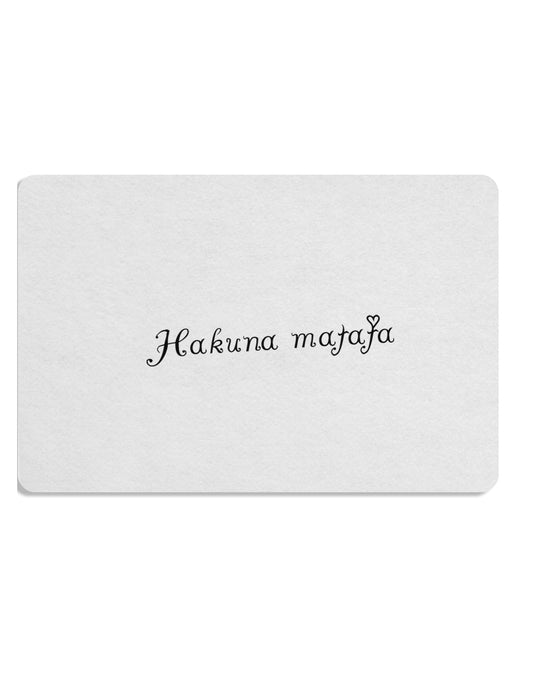 TooLoud Hakuna Matata Placemat Set of 4 Placemats Multi-pack-Placemat-TooLoud-Davson Sales