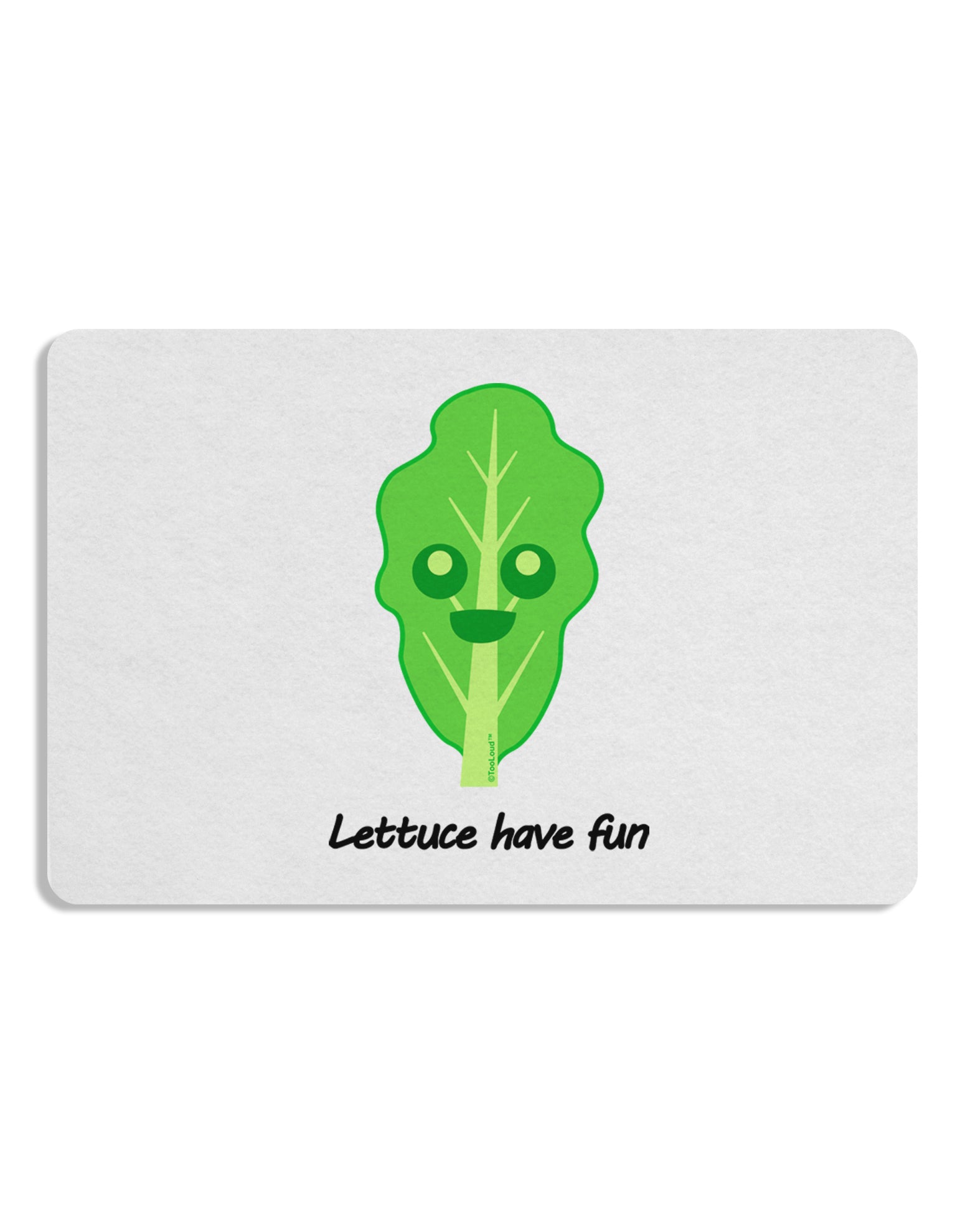 Lettuce - Lettuce Have Fun 12 x 18 Placemat Set of 4 Placemats-Placemat-TooLoud-White-Davson Sales