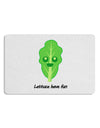 Lettuce - Lettuce Have Fun 12 x 18 Placemat Set of 4 Placemats-Placemat-TooLoud-White-Davson Sales