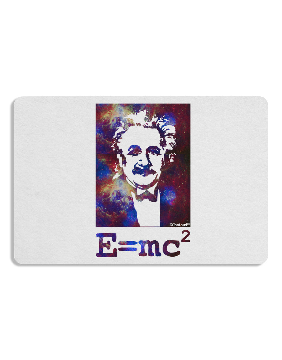 Cosmic Galaxy - E equals mc2 Placemat by TooLoud Set of 4 Placemats-Placemat-TooLoud-White-Davson Sales