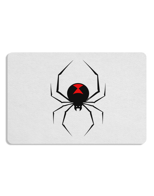 Black Widow Spider Design 12 x 18 Placemat Set of 4 Placemats-Placemat-TooLoud-White-Davson Sales