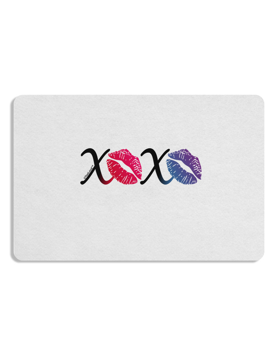 XOXO Kisses Placemat Set of 4 Placemats-Placemat-TooLoud-White-Davson Sales