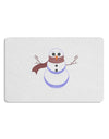 Snowman with Scarf Design 12 x 18 Placemat Set of 4 Placemats-Placemat-TooLoud-White-Davson Sales