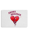 Heart Breaker Cute Placemat by TooLoud Set of 4 Placemats-Placemat-TooLoud-White-Davson Sales