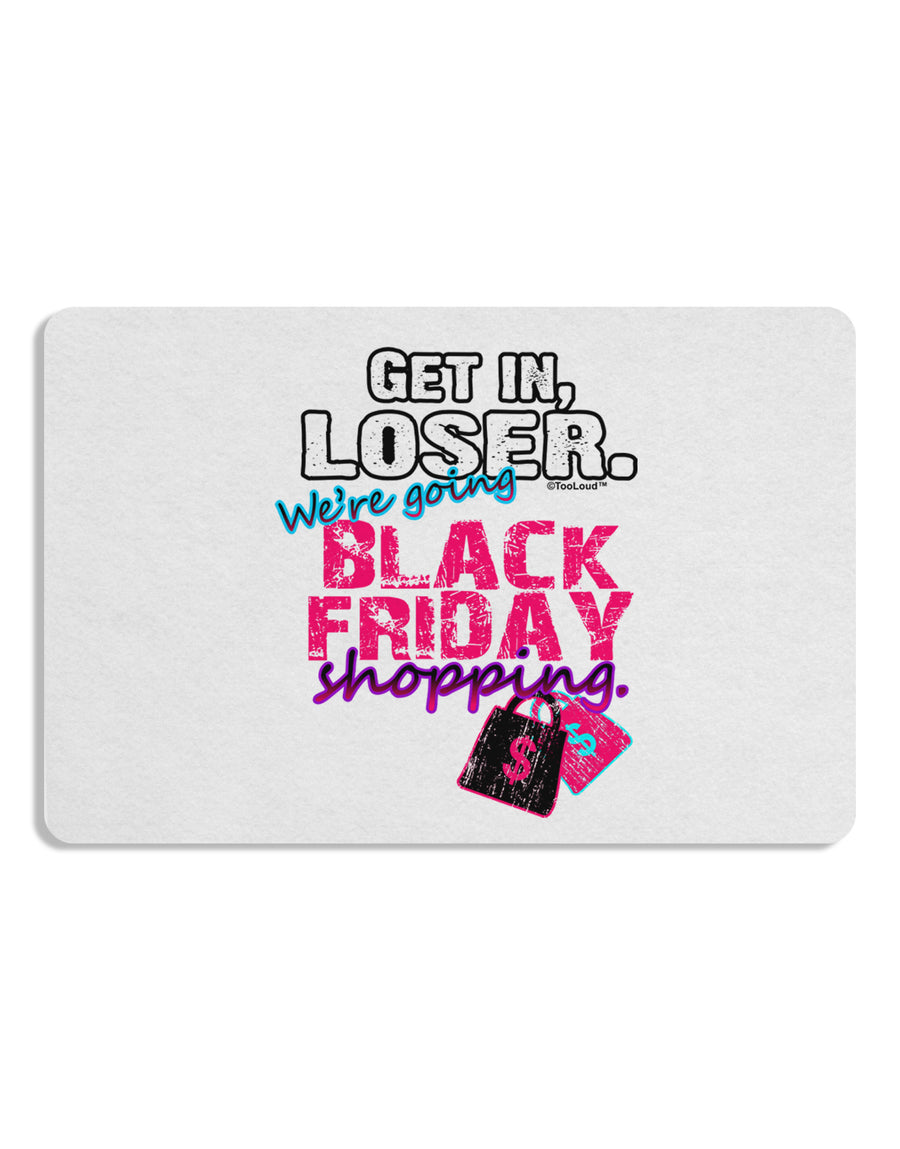 TooLoud We're going Black Friday Shopping Placemat Set of 4 Placemats-Placemat-TooLoud-White-Davson Sales