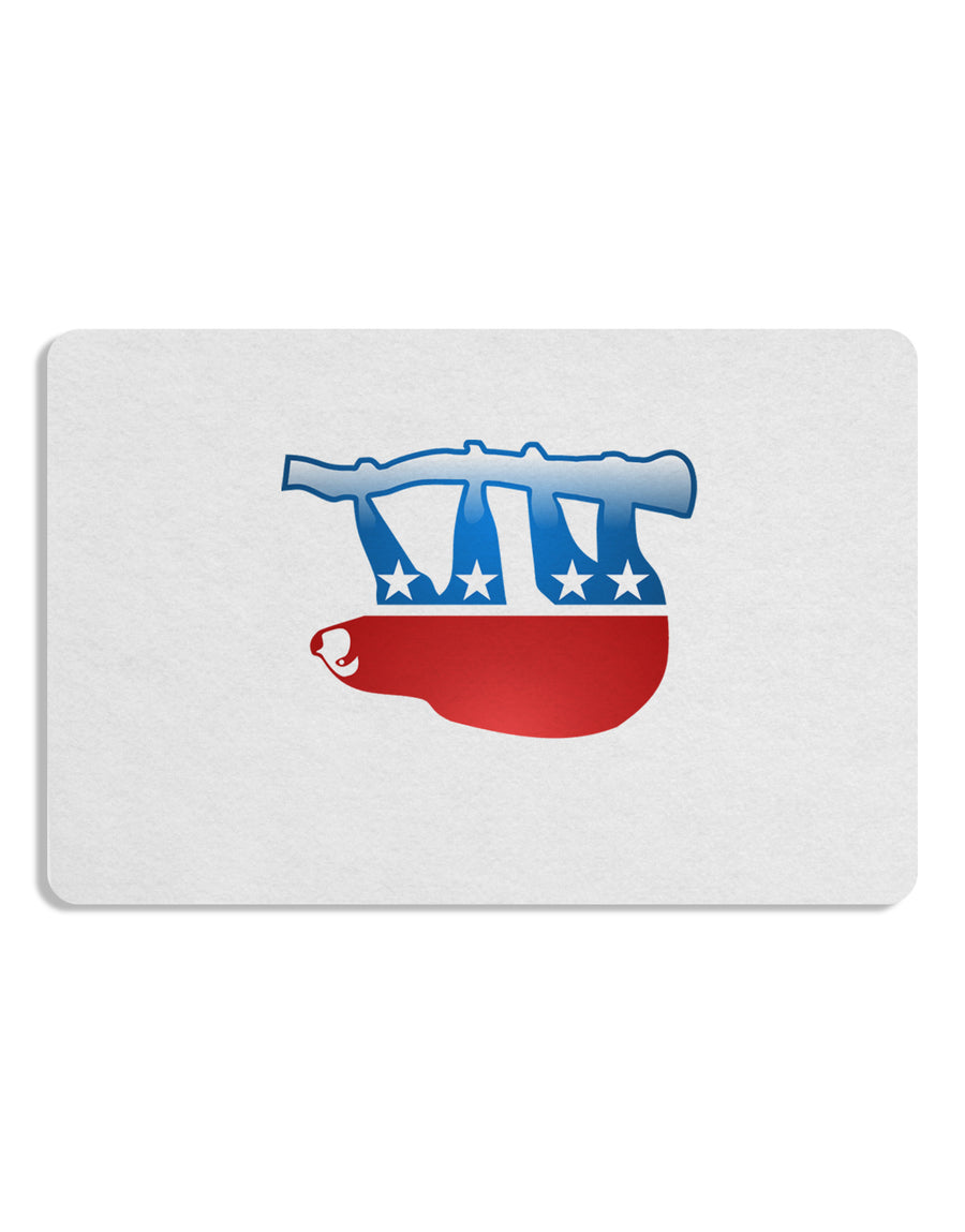 Sloth Political Party Symbol Placemat Set of 4 Placemats-Placemat-TooLoud-White-Davson Sales