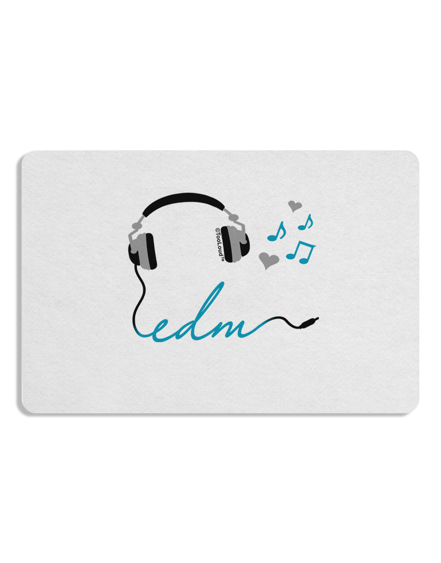 EDM Cord Blue Placemat Set of 4 Placemats-Placemat-TooLoud-White-Davson Sales