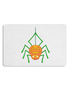 Cute Pumpkin Spider - Halloween 12 x 18 Placemat Set of 4 Placemats-Placemat-TooLoud-White-Davson Sales