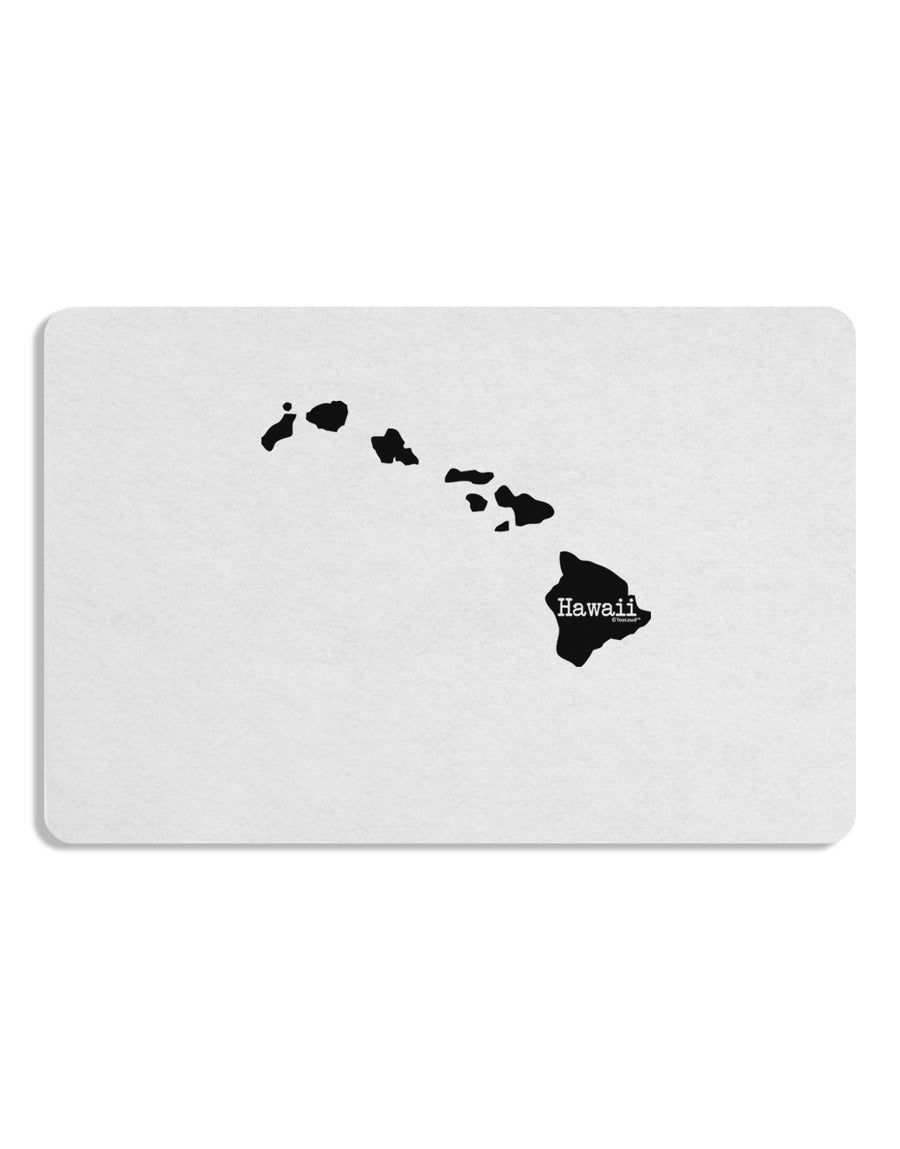 Hawaii - United States Shape Placemat Set of 4 Placemats-Placemat-TooLoud-White-Davson Sales