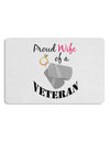 Wife of Veteran Placemat Set of 4 Placemats-Placemat-TooLoud-White-Davson Sales