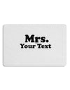 Personalized Mrs Classy Placemat by TooLoud Set of 4 Placemats-Placemat-TooLoud-White-Davson Sales