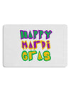 Happy Mardi Gras Text 2 Placemat Set of 4 Placemats-Placemat-TooLoud-White-Davson Sales