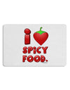 I Heart Spicy Food Placemat Set of 4 Placemats-Placemat-TooLoud-White-Davson Sales