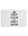 Keep Calm and Obey Mom Placemat Set of 4 Placemats-Placemat-TooLoud-White-Davson Sales