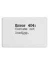 Error 404 Costume Placemat Set of 4 Placemats-Placemat-TooLoud-White-Davson Sales